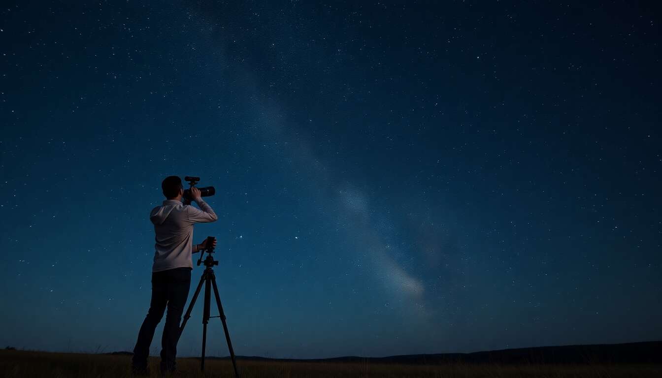 L'astronomie amateur : explorer le ciel &agrave; travers les constellations