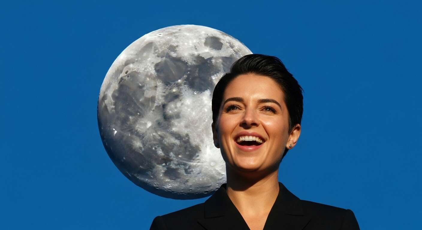 Pourquoi la lune est-elle visible de jour ?