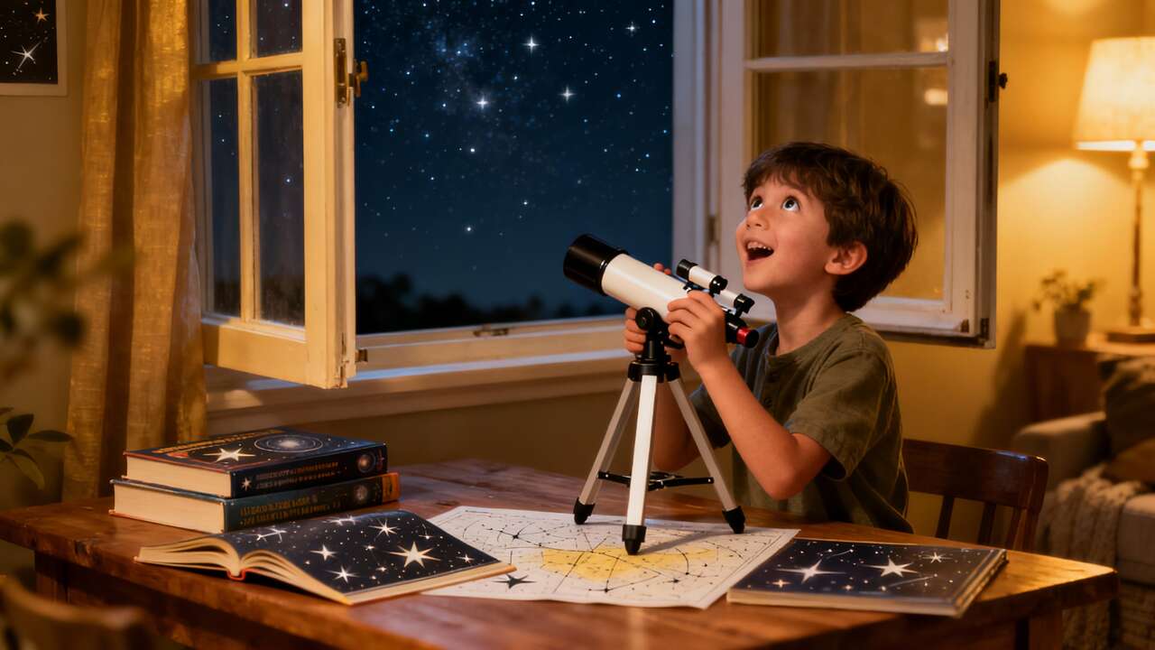 Matériel d'astronomie pour débutants : petits budgets