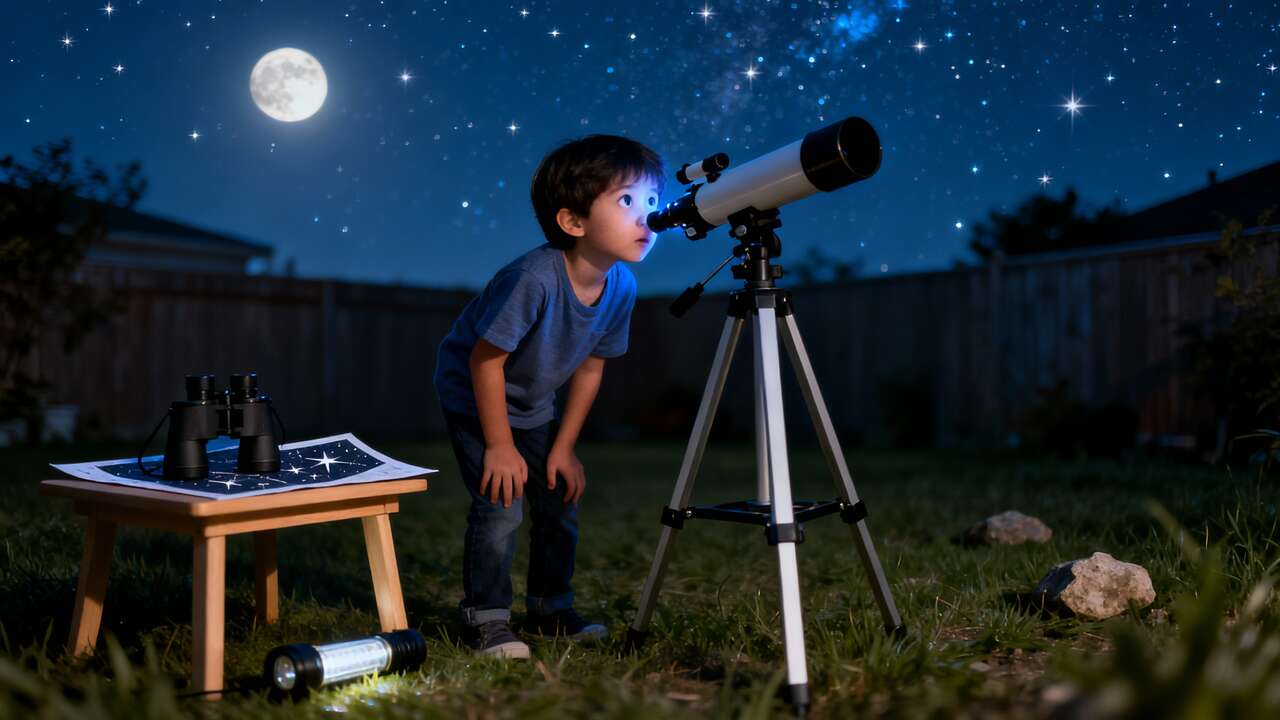 Initier son enfant à l'astronomie : guide de l'équipement essentiel