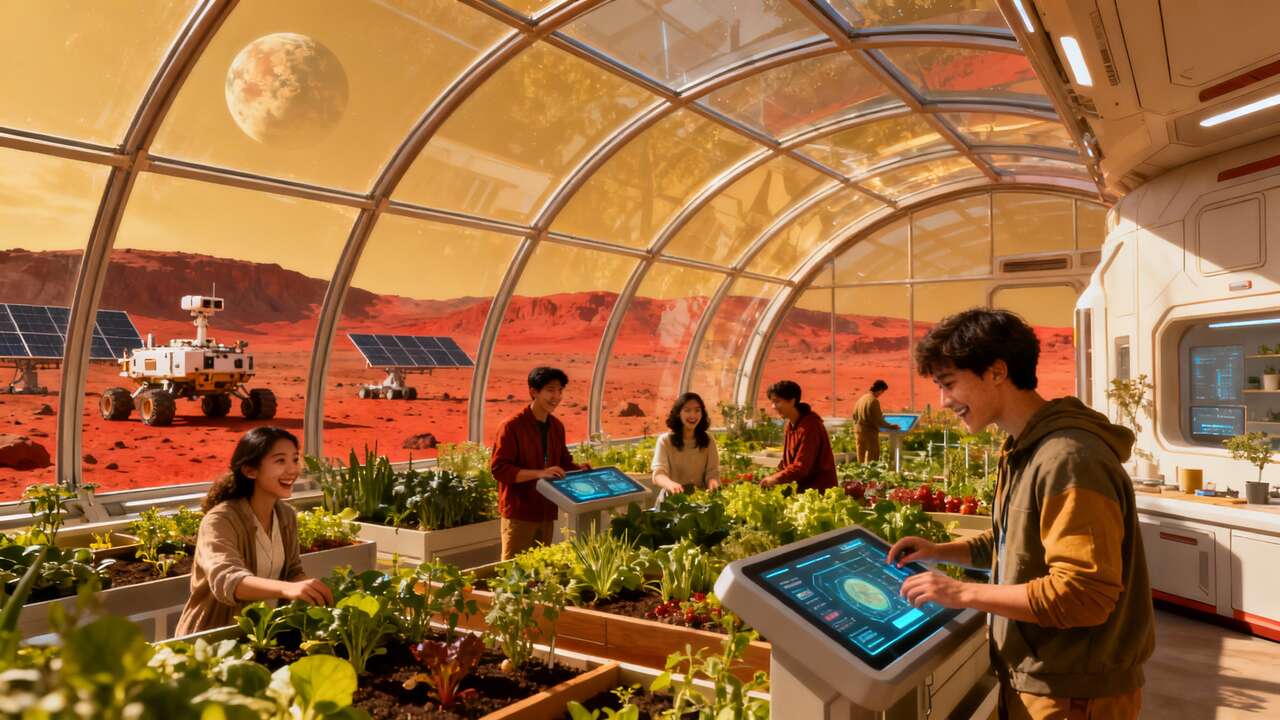 Comment vivrons-nous sur Mars ?