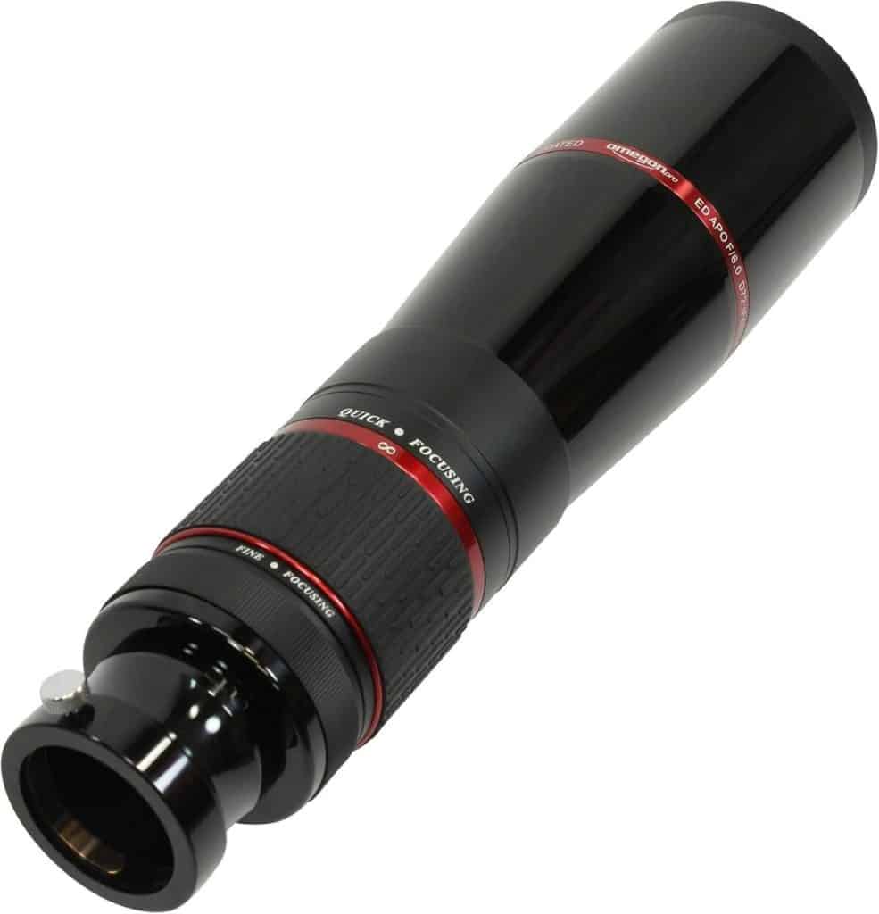 Test de la lunette apochromatique Omegon Pro APO 72/432 Ed OTA