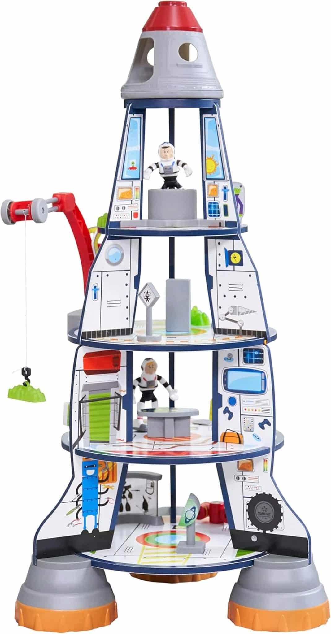 Test de la navette spatiale en bois KidKraft 63443 pour enfants