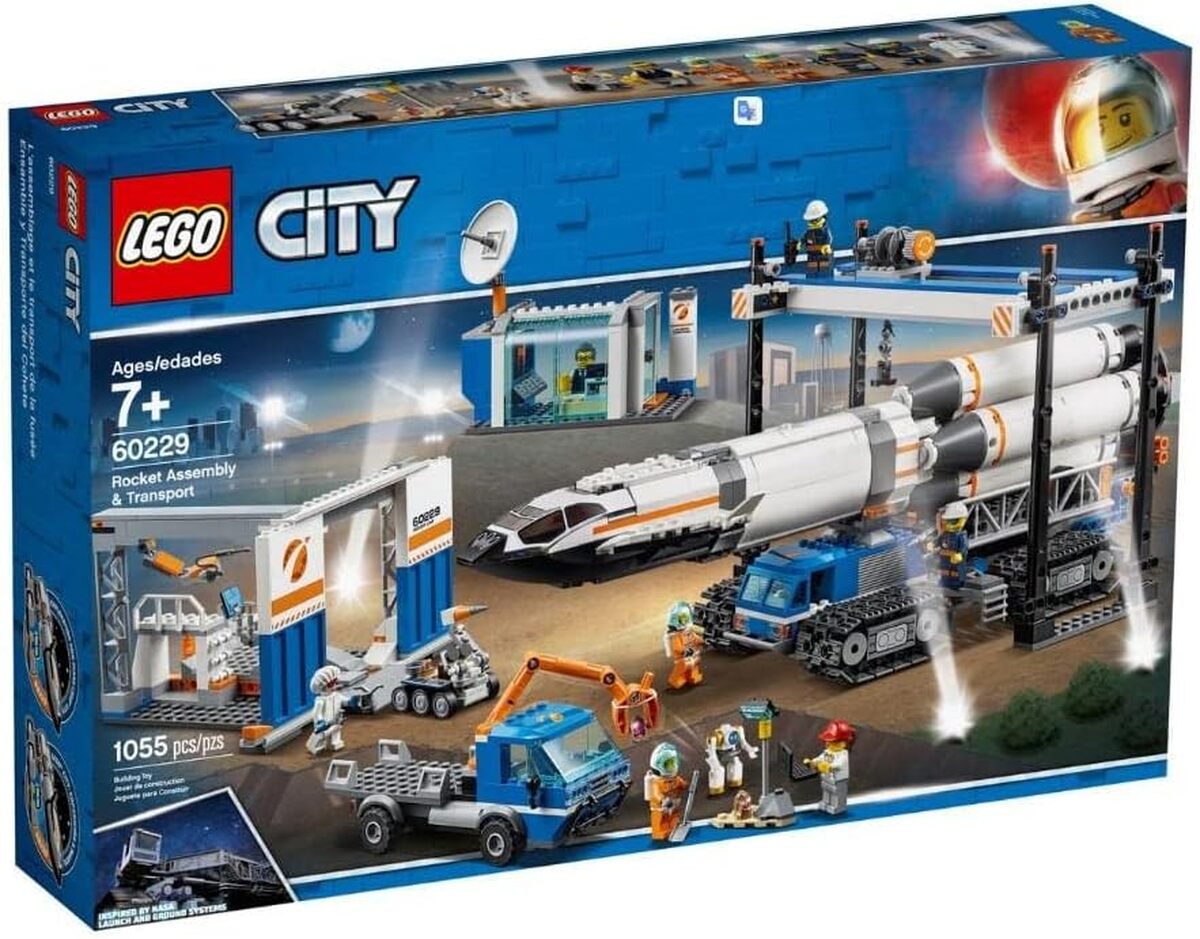 Test du LEGO City - montage et transport de fusée