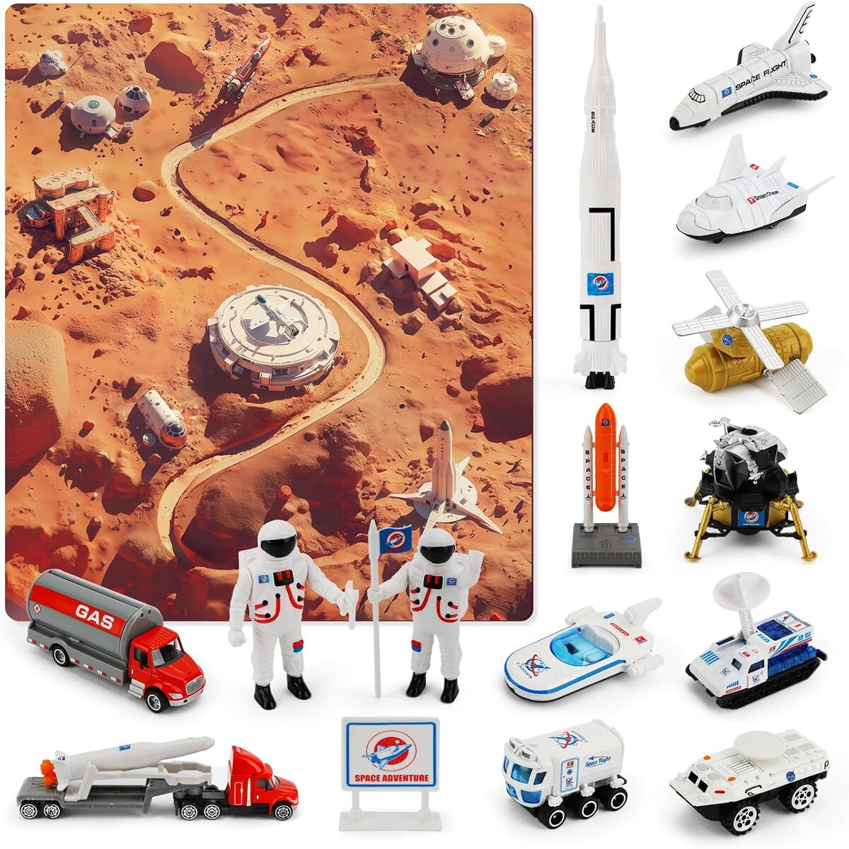 Test : vaisseau spatial astronaute supersonique galactique modulaire pour enfants