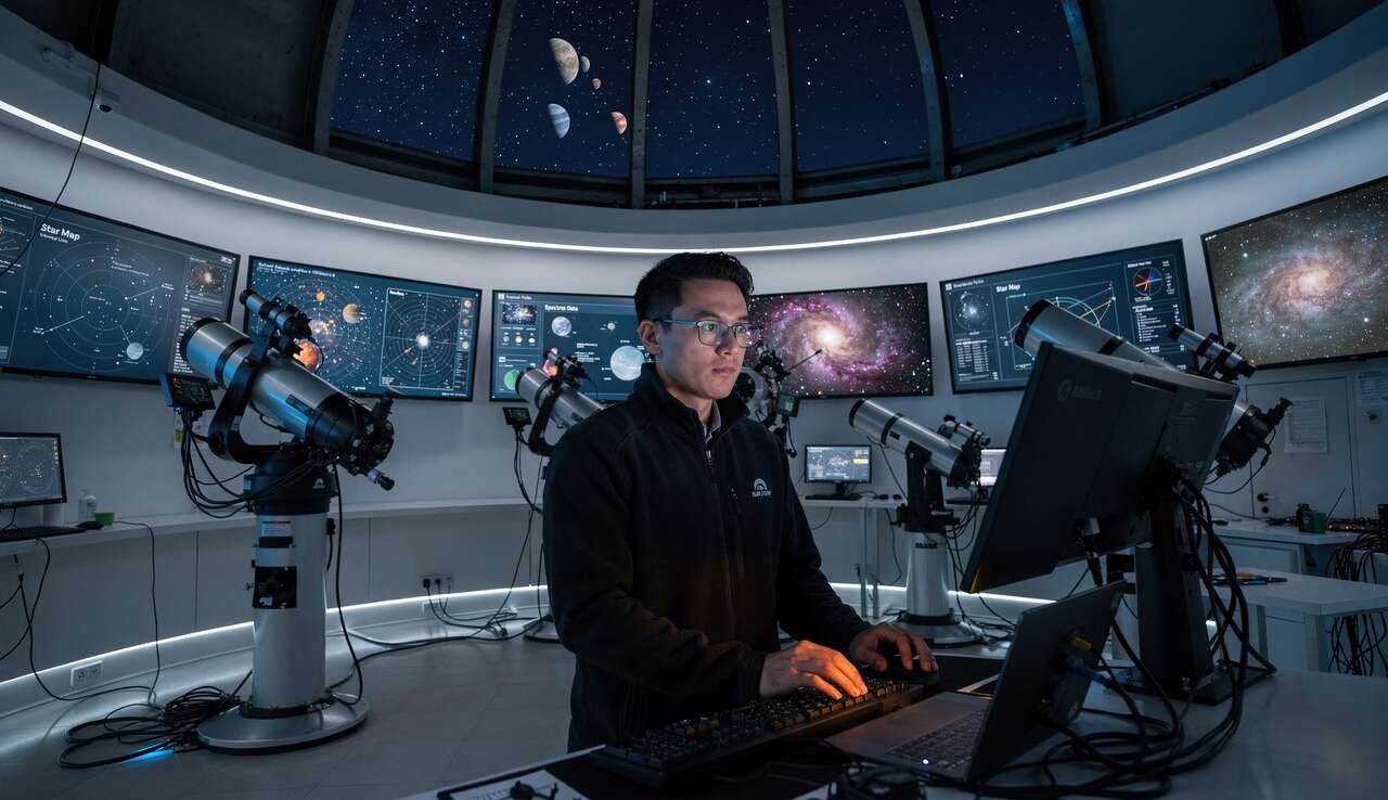 Test : l'astronomie moderne avec Bertrand