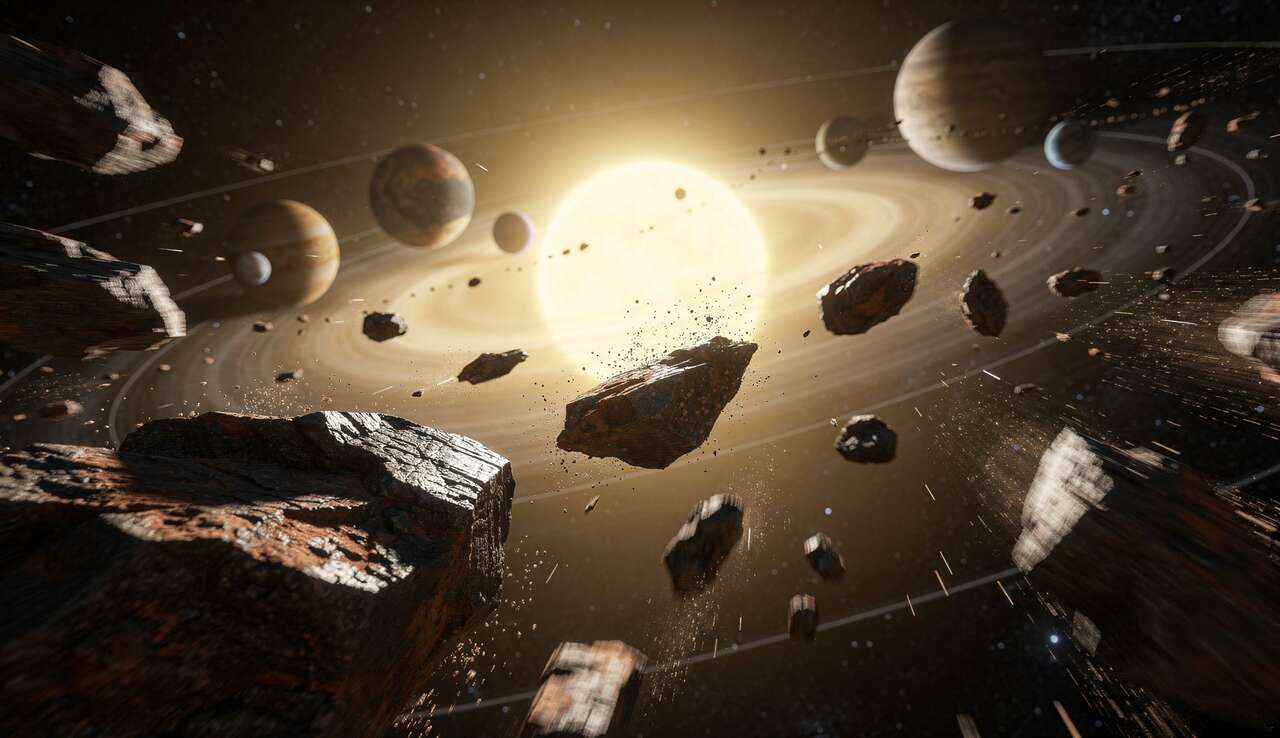 Météoroïdes dans le système solaire interne : comprendre leur impact