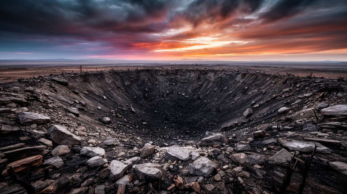 Les impacts de m&eacute;t&eacute;orites sur terre