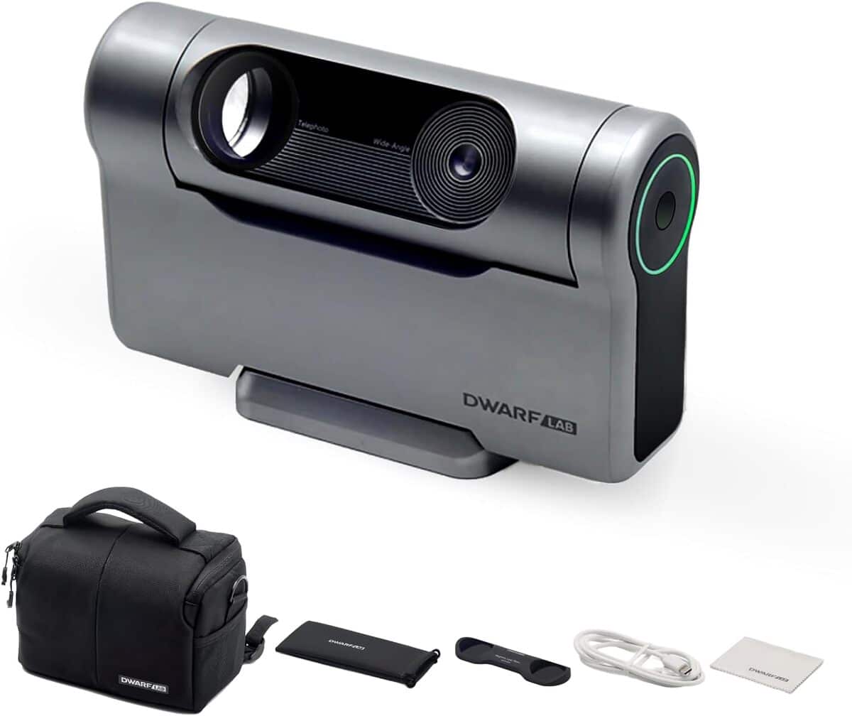 Évaluation du télescope DWARFLAB Smart Dwarf 3 35/150 : performance et fonctionnalités