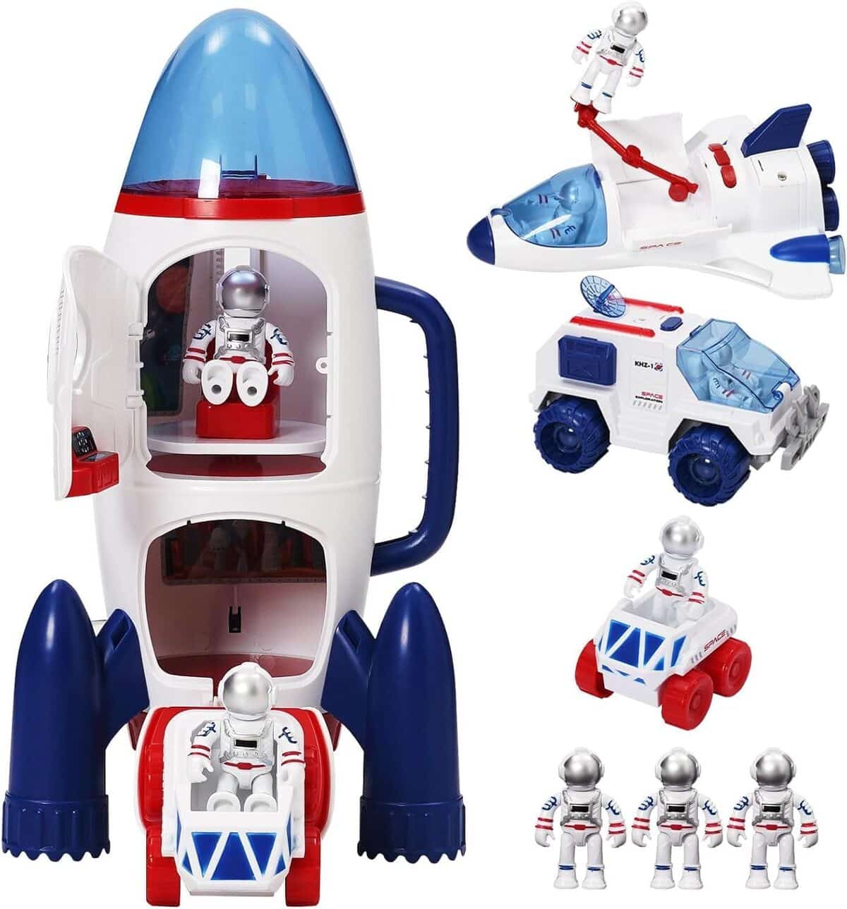 Test du jouet spatial Siairo Fusée Espace avec effets sonores et lumineux