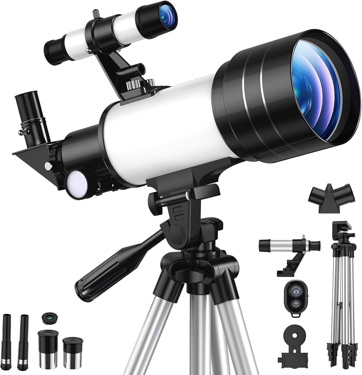 Test du télescope astronomique réfracteur 70/300mm : outil idéal pour débutants