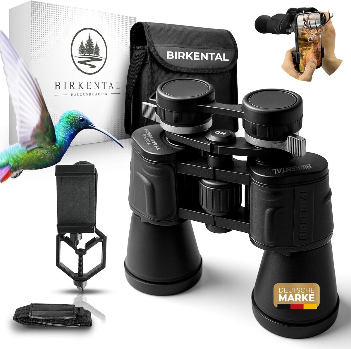 Test : jumelles Birkental 10 x 50 avec prisme BAK4 et objectif FMC