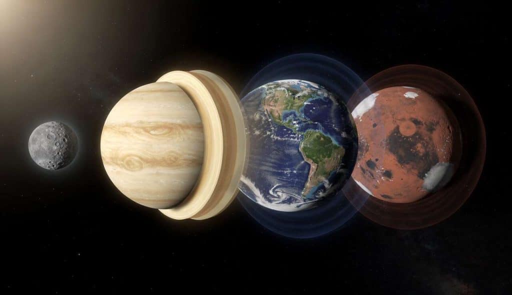 La formation des atmosphères dans le système solaire interne