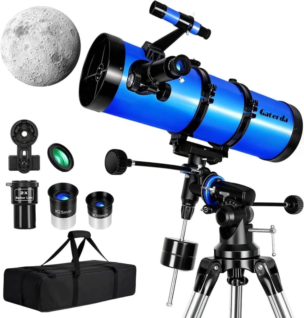 Test du télescope astronomique Gaterda 150EQ : performance et polyvalence