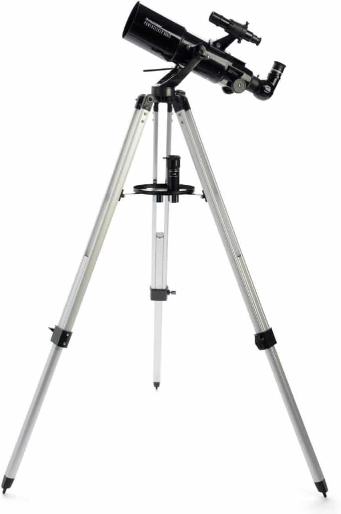 Test du télescope Celestron PowerSeeker 80AZS noir