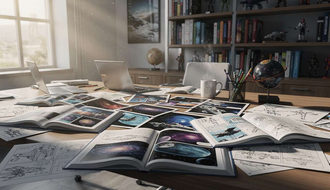 Explorations en bande dessin&eacute;e : rendre le paradoxe accessible