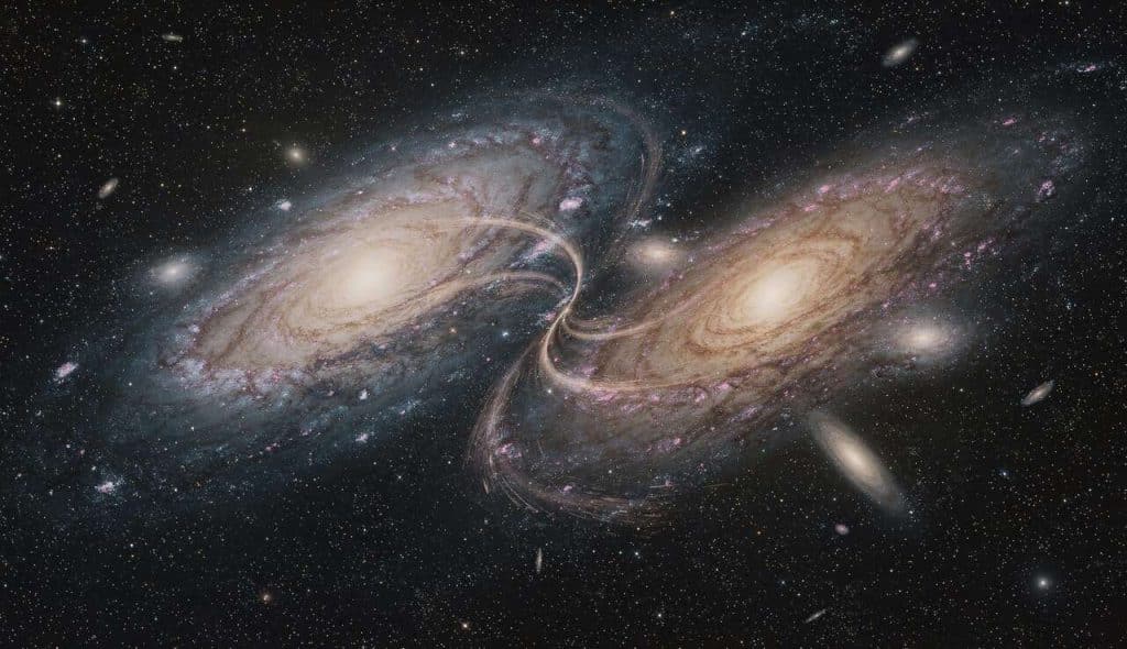 Interaction entre les Galaxies : mystères et Découvertes