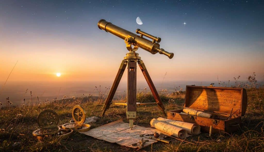 Ondes lumineuses : histoire de l'astronomie