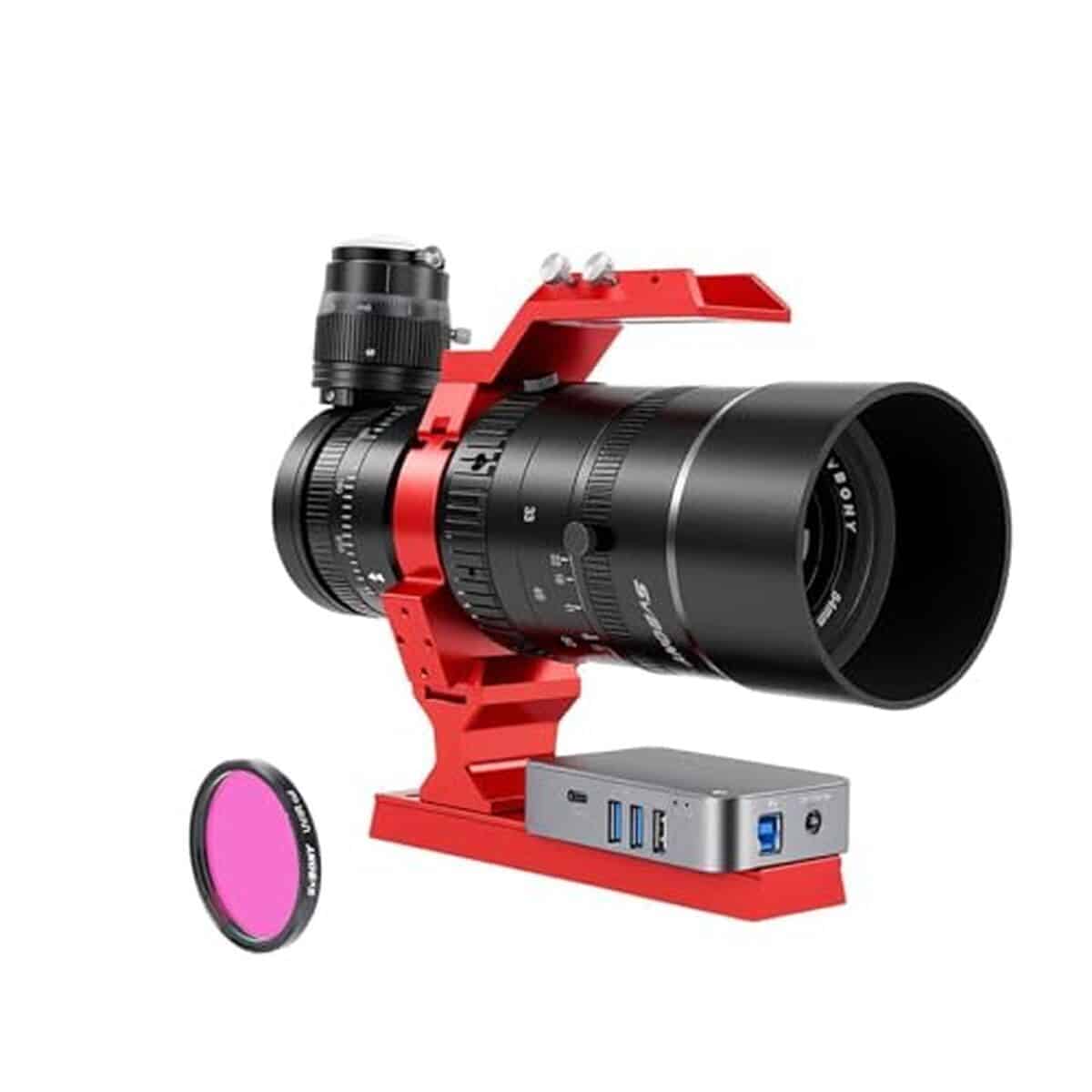 Test du télescope astronomique Svbony SV555 : performance et accessoires complets