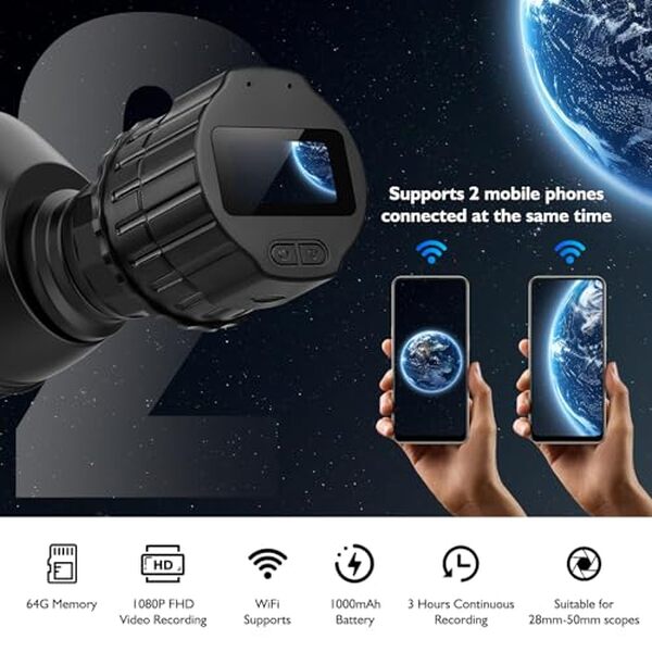 Découvrez notre test complet de l'oculaire caméra télescope WiFi pour observer les étoiles en FHD 1080p. Plongez dans l'astronomie connectée facilement.