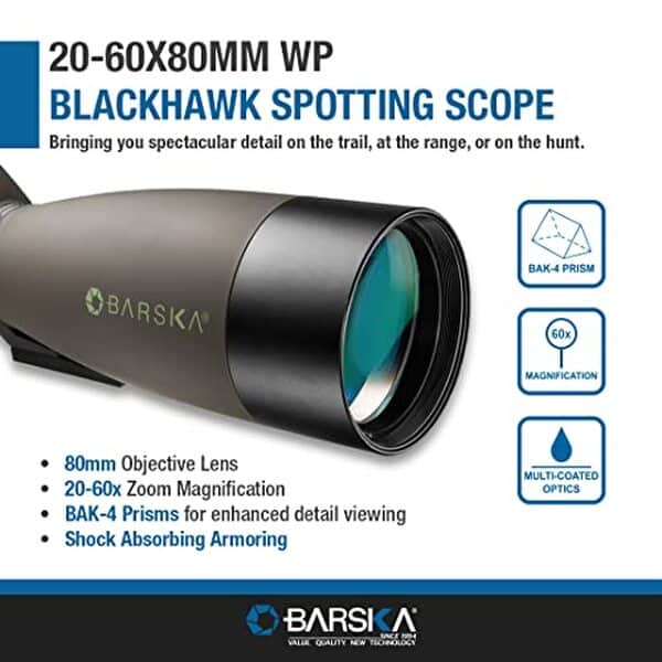 Découvrez notre test détaillé du télescope Barska AD12162 20-60x 80mm noir : performance, caractéristiques et conseils pour choisir votre modèle idéal.