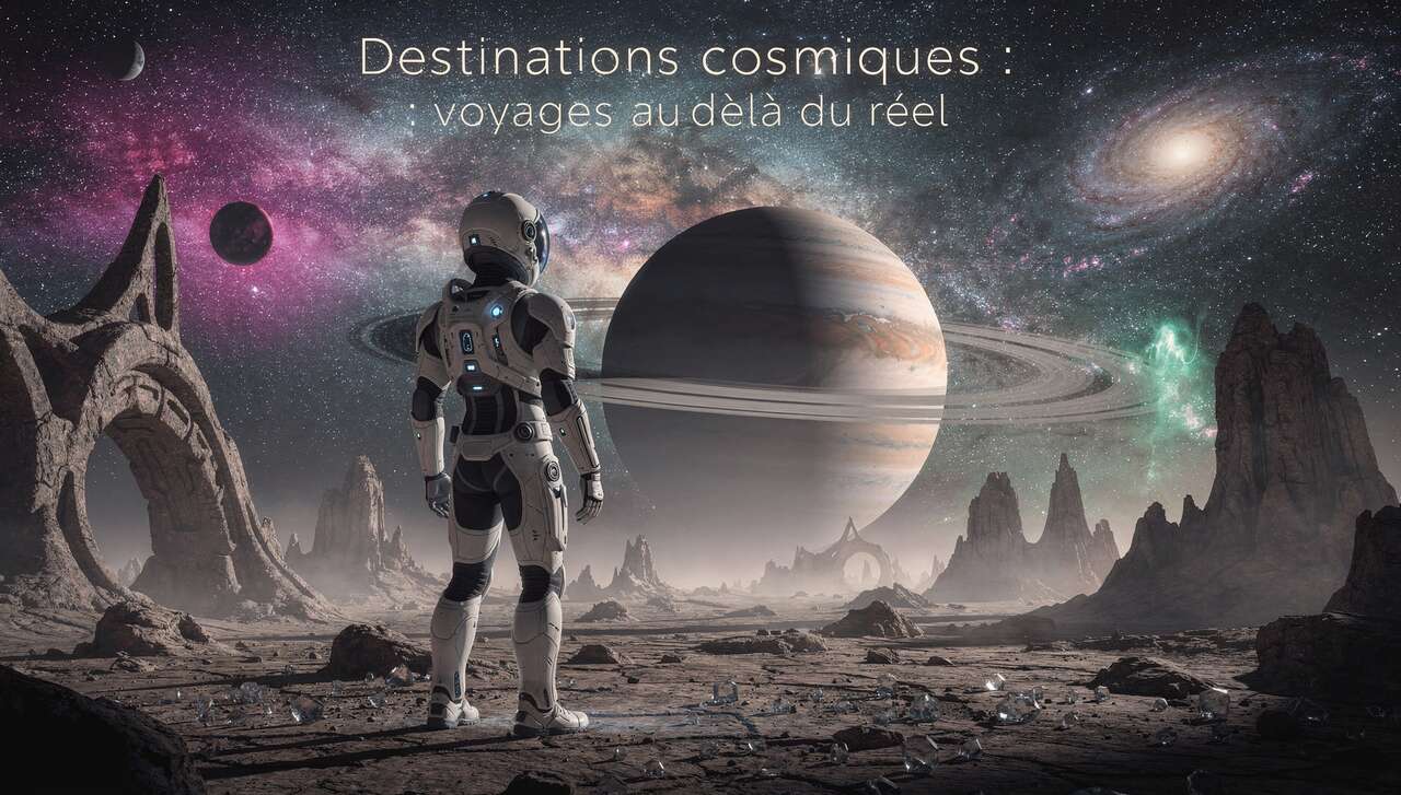 Destinations cosmiques : voyages au-delà du réel