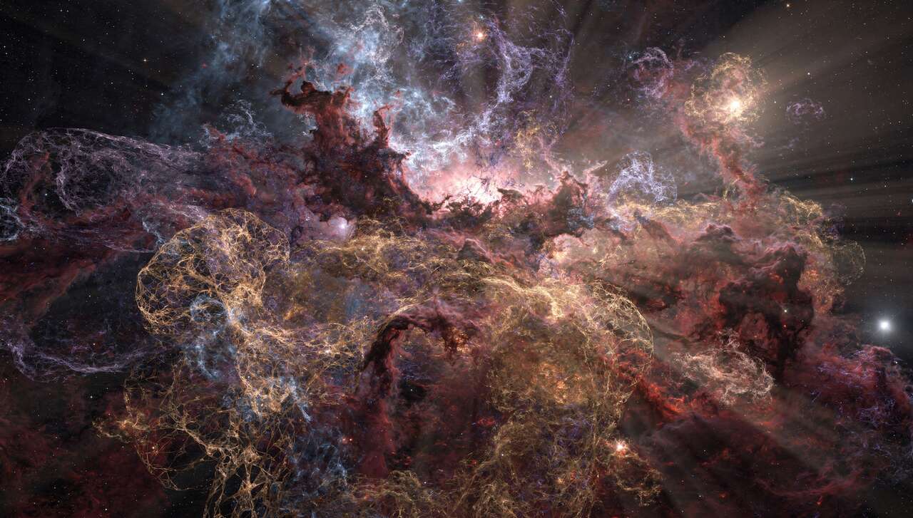 L'espace, la masse et le temps des étoiles massives