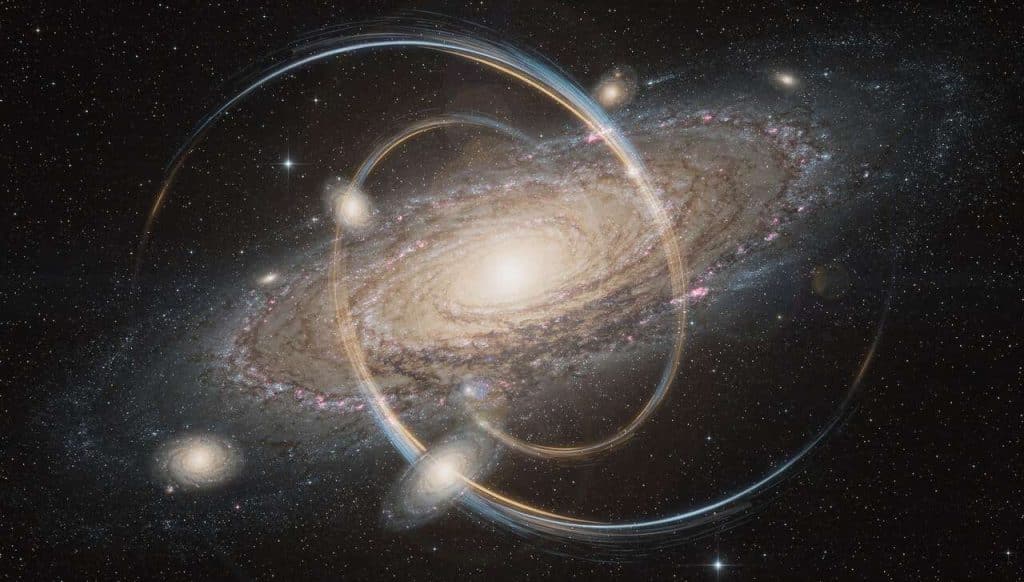 Lentille gravitationnelle : découvrez le phénomène des étoiles massives