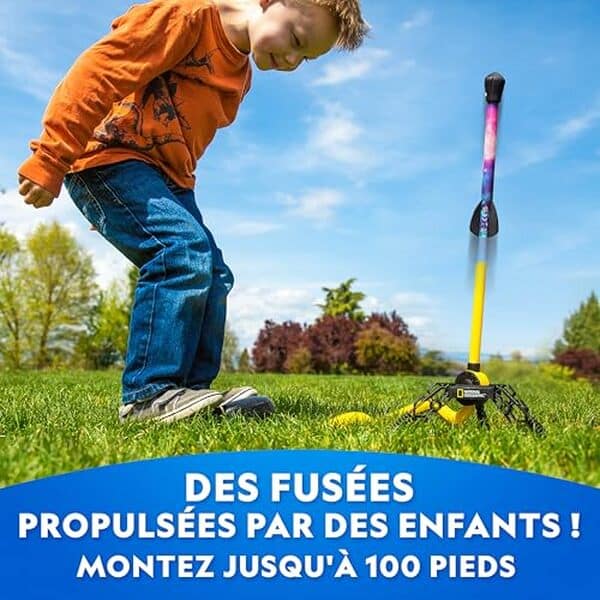 Découvrez la fusée à air innovante de Blue Marble et son lanceur LED, idéale pour des jeux en plein air sécurisés et amusants pour toute la famille. Explorez ses caractéristiques et notre avis détaillé.