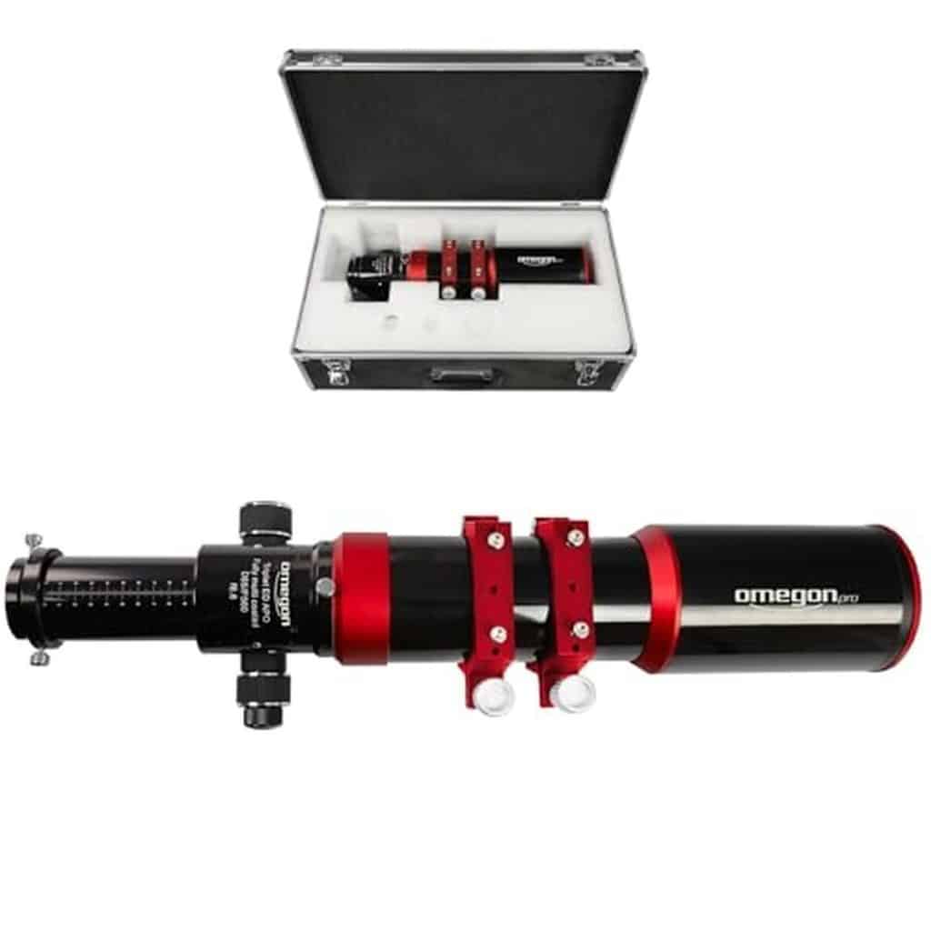 Test de la lunette Omegon Pro APO AP 85/560 Ed Triplet OTA